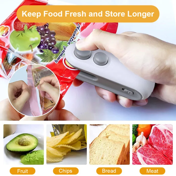 2-in-1 Mini Portable Bag Sealer & Cutter (Rechargeable) image 4