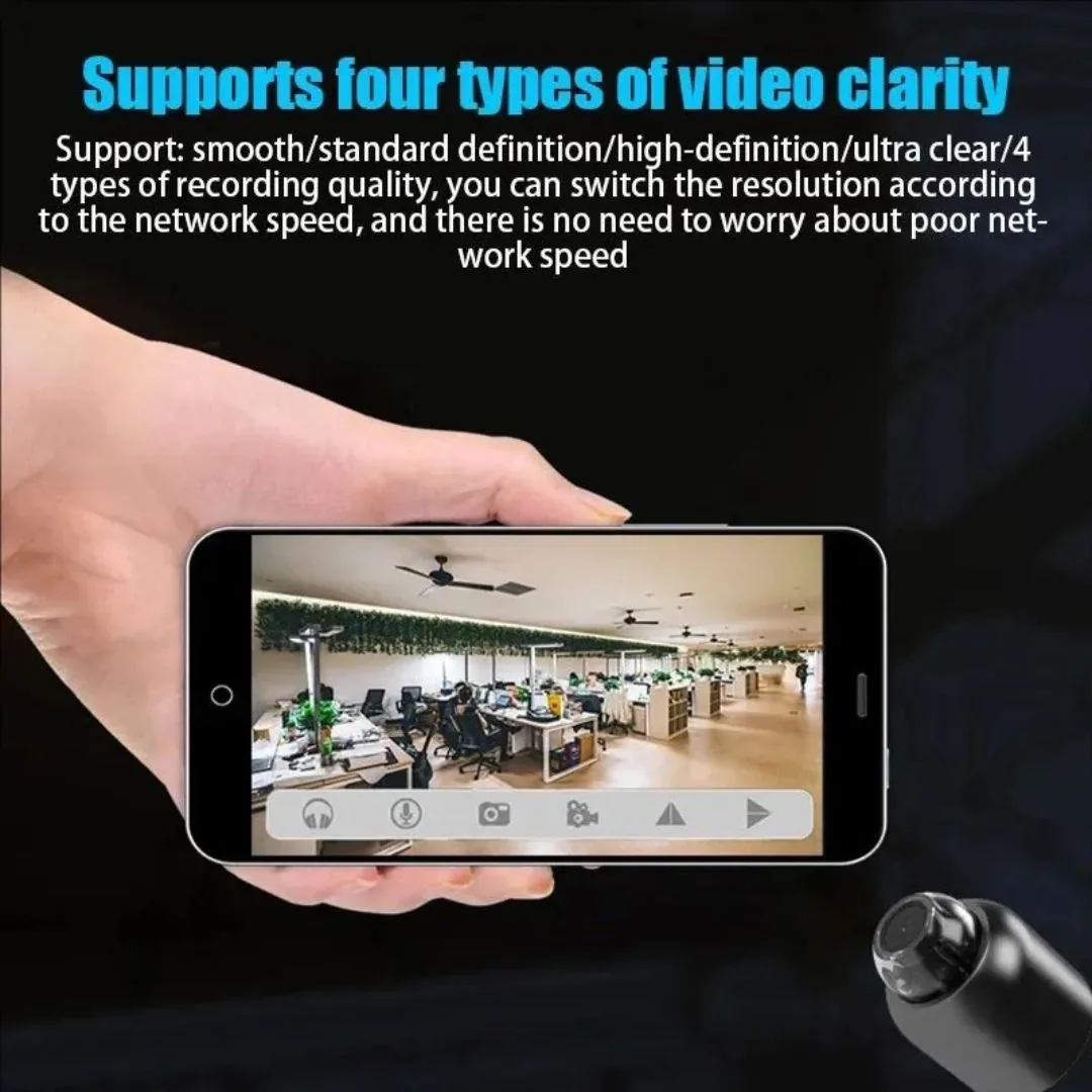 X5 Mini WiFi Camera – 1080P HD Wireless Security Spy Camera with Remote View, Night Vision & Audio image 3