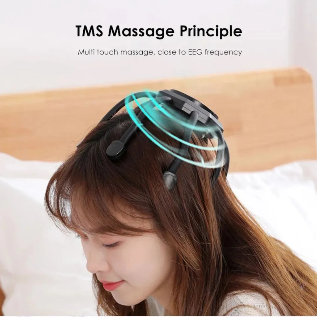 Electric Octopus Head Scalp Massager - 8 Massage Heads Rechargeable Stress & Pain Relief Claw Massager image 3